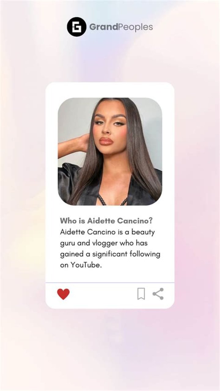 Aidette Cancino - Bio, Age, Wiki, Facts and Family