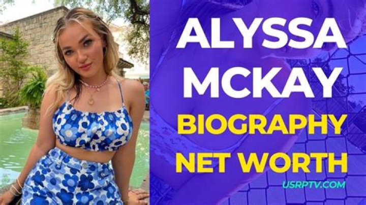 Alyssa McKay (tiktokstar) Wiki,Age,Birthday,Biography,Height,Net Worth ..