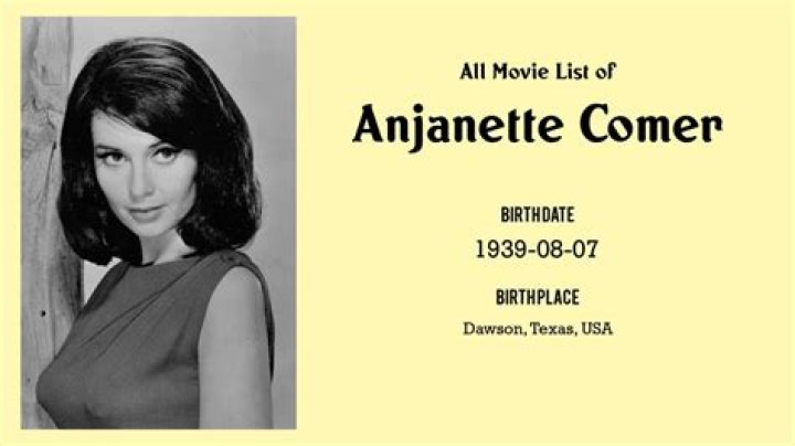 Anjanette Comer (movieactress) Wiki,Age,Birthday,Biography,Height,Net Worth ..