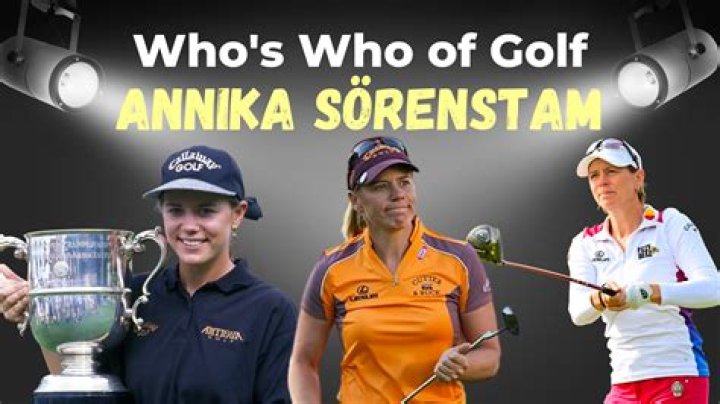 Annika Sorenstam (golfer) Wiki,Age,Birthday,Biography,Height,Net Worth ..
