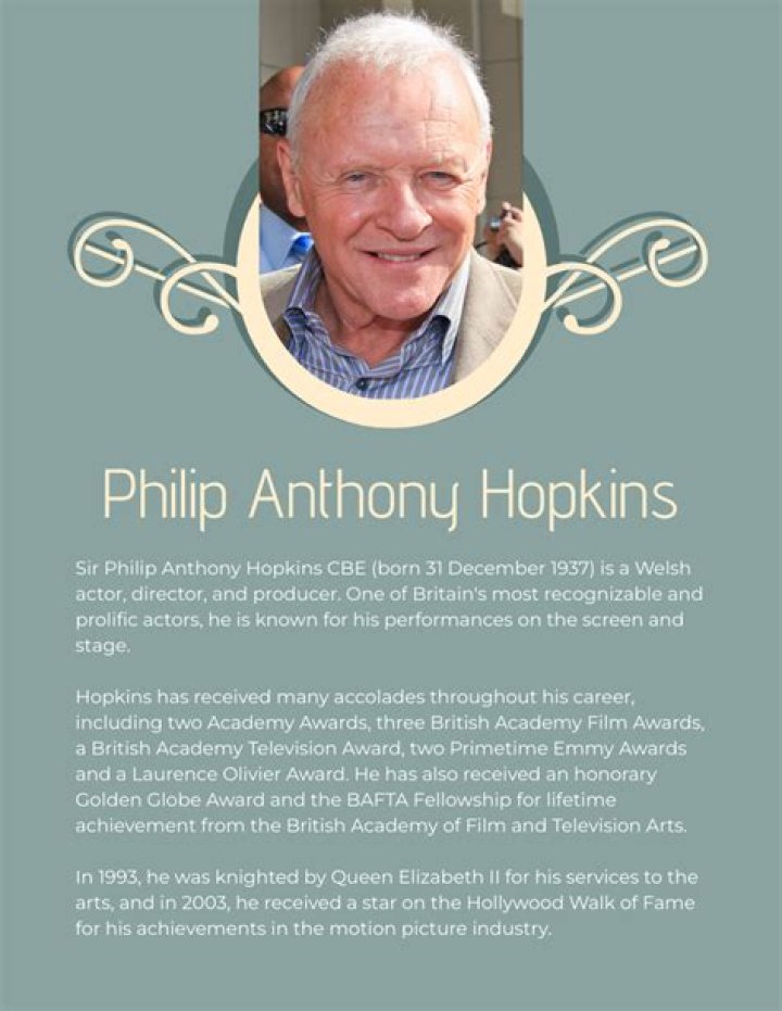 Anthony Hopkins (movieactor) Wiki,Age,Birthday,Biography,Height,Net Worth ..
