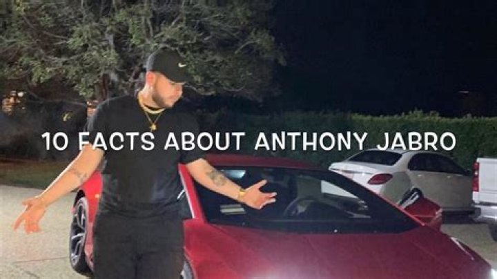 Anthony Jabro - Bio, Age, Wiki, Facts and Family