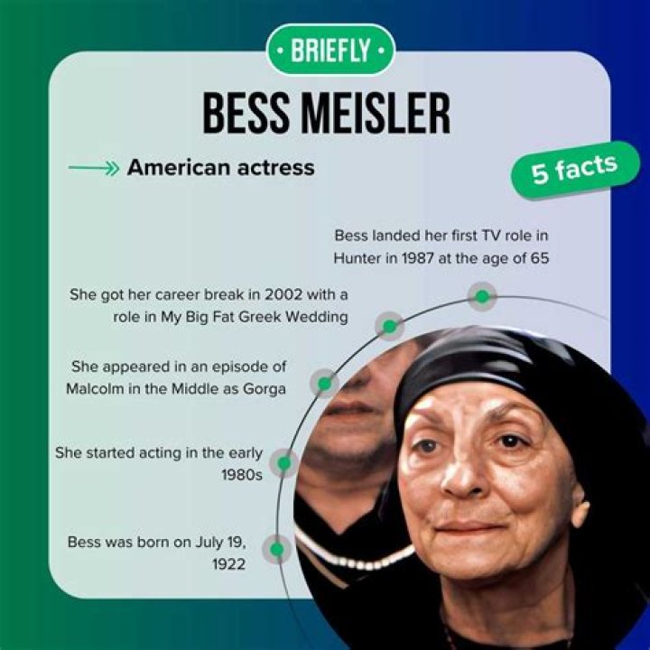 Bess Meisler (actor) - Wikipedia, Age, Net Worth, Biography , Spotify, TikTok, Facebook, Facts and Family