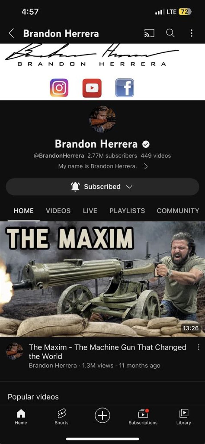 Brandon Herrera - Biography, Age, Wiki, Facts and Family