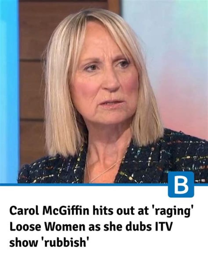 Carol McGiffin - Bio, Age, net worth, height, Wiki, Facts and Family