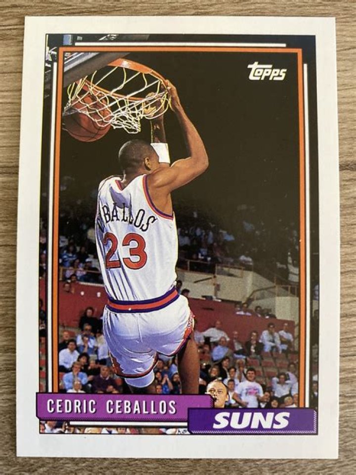 Cedric Ceballos - Bio, Age, net worth, height, Wiki, Facts and Family