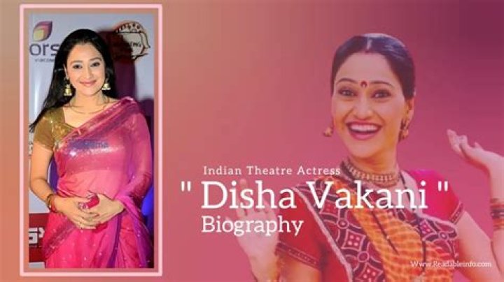 Disha Vakani - Bio, Age, Wiki, Facts and Family