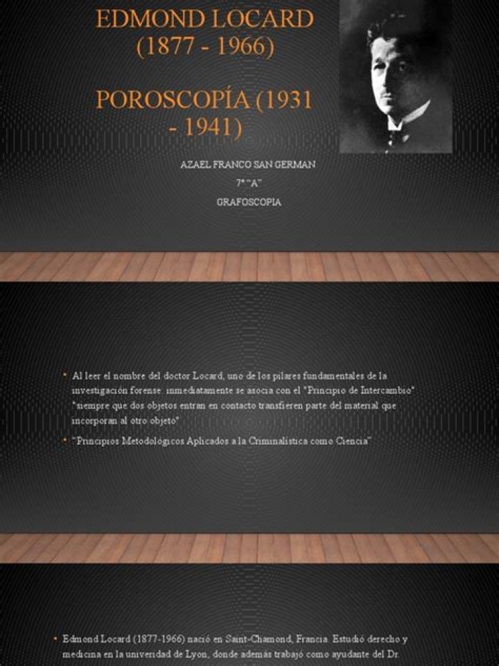 Edmond Locard - Bio, Age, Wiki, Facts and Family