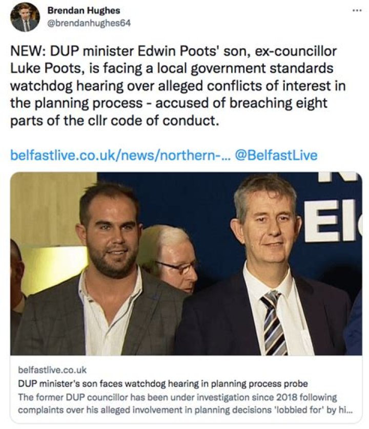 Edwin Poots - Bio, Age, Wiki, Facts and Family