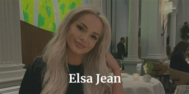 Elsa Jean - Bio, Age, Wiki, Facts and Family