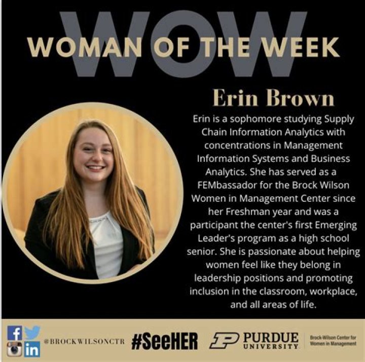 Erin Brown - Bio, Age, Wiki, Facts and Family