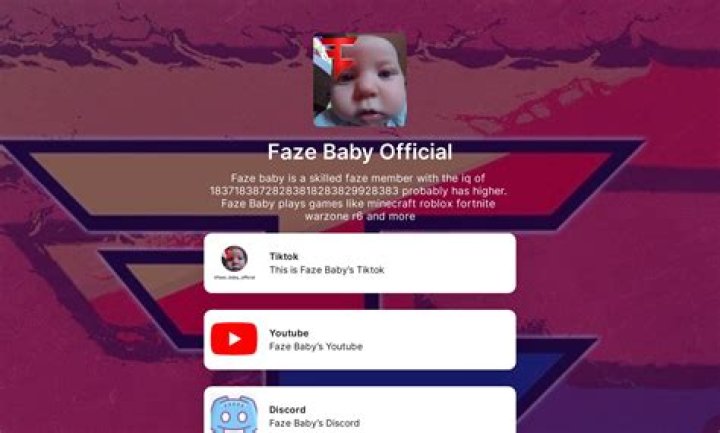 FaZe baby - Bio, Age, Wiki, Facts and Family