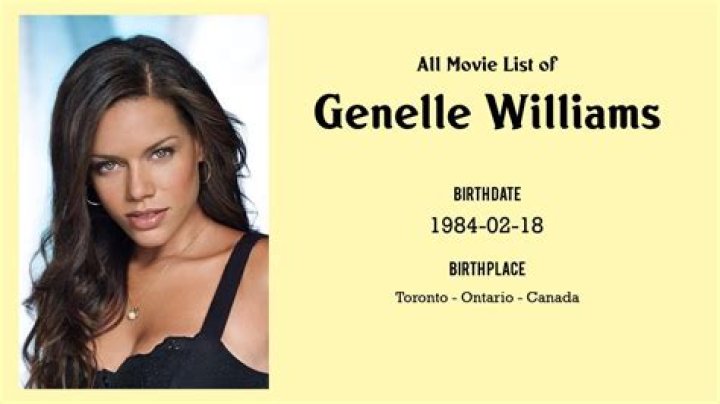 Genelle Williams - Bio, Age, Wiki, Facts and Family