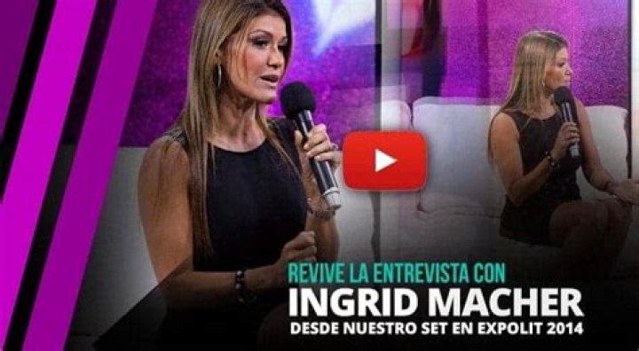 Ingrid Macher - Bio, Age, Wiki, Facts and Family