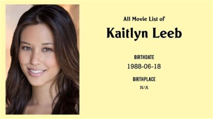 Kaitlyn Leeb - Bio, Age, Wiki, Facts and Family