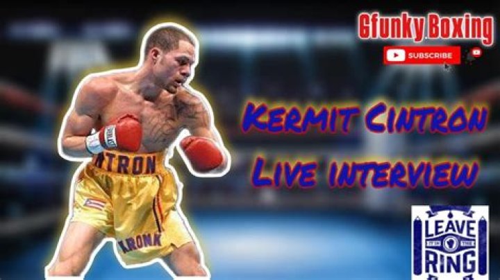 Kermit Cintron - Bio, Age, weight, height, Wiki, Facts and Family