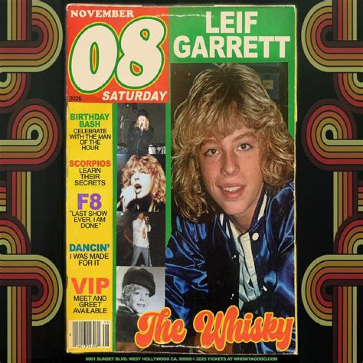 Leif Garrett - Bio, Age, net worth, siblings, height, Wiki, Facts and Family