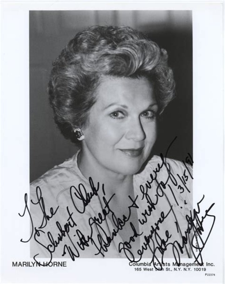 Marilyn Horne - Bio, Age, Wiki, Facts and Family