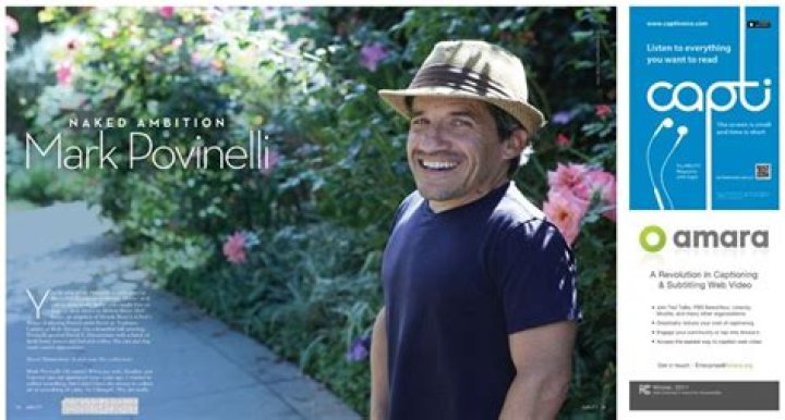 Mark Povinelli - Bio, Age, net worth, Wiki, Facts and Family