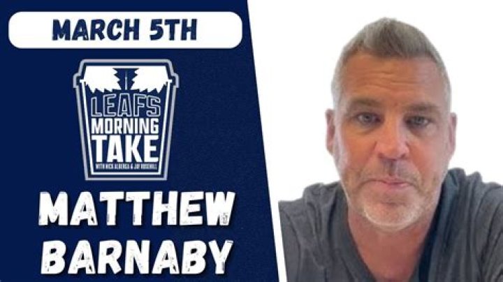 Matthew Barnaby - Bio, Age, height, weight, Wiki, Facts and Family