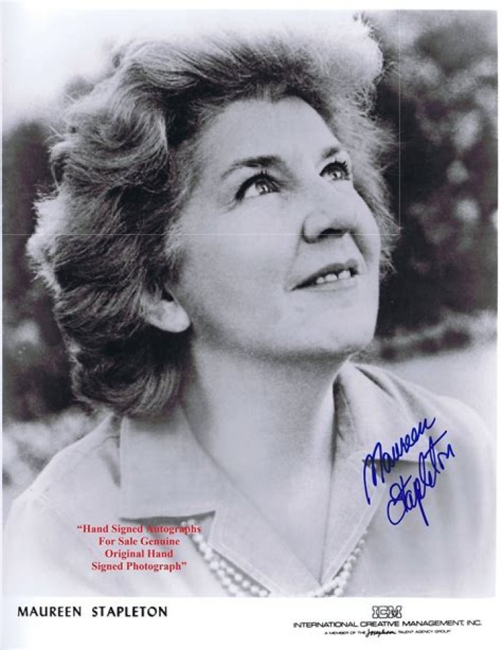 Maureen Stapleton - Bio, Age, Wiki, Facts and Family
