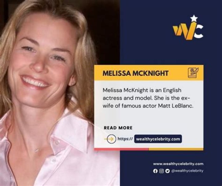 Melissa McKnight - Bio, Age, Wiki, Facts and Family