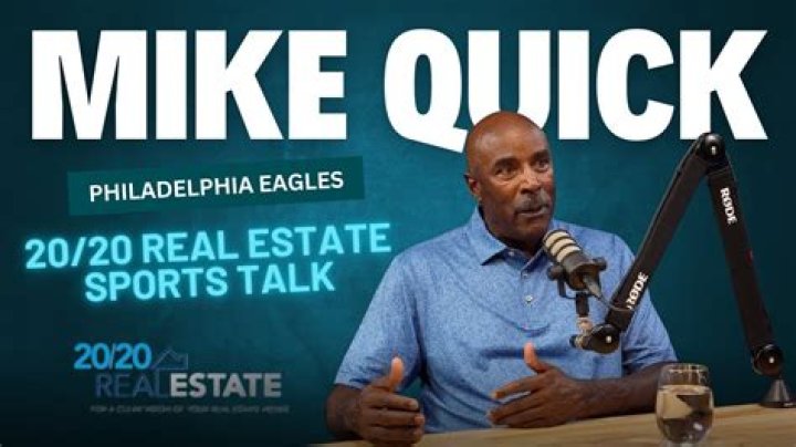 Mike Quick - Bio, Age, height, weight, Wiki, Facts and Family