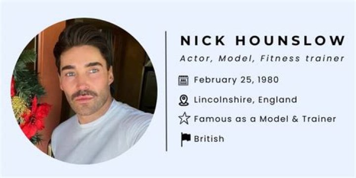 Nick Hounslow - Biography, Age, Wiki, Facts and Family