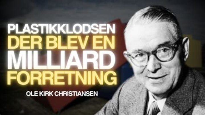 Ole Kirk Christiansen - Bio, Age, siblings, Wiki, Facts and Family
