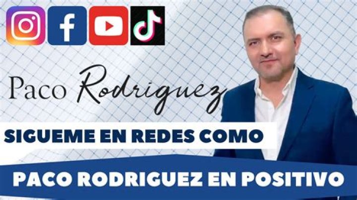 Paco Rodriguez - Bio, Age, weight, height, Wiki, Facts and Family