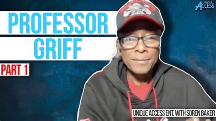 Professor Griff - Bio, Age, net worth, Wiki, Facts and Family