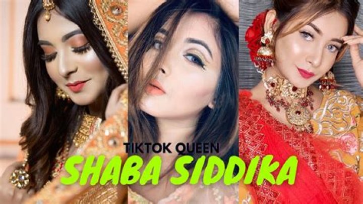Shaba Siddika: TikTok Star Detailed Bio, Age, Birthday, & Height Insights and more