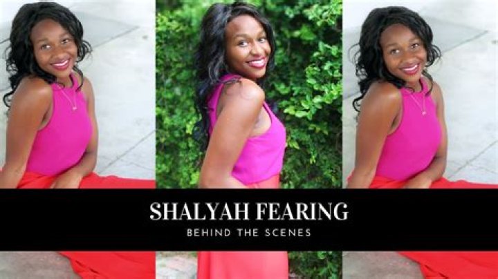 Shalyah Fearing - Bio, Age, Wiki, Facts and Family
