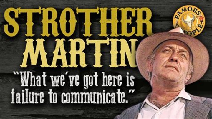 Strother Martin - Bio, Age, Wiki, Facts and Family