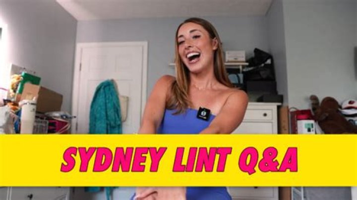 Sydney Lint : Age, Birthday, Wiki, Bio and Family, Net Wo...
