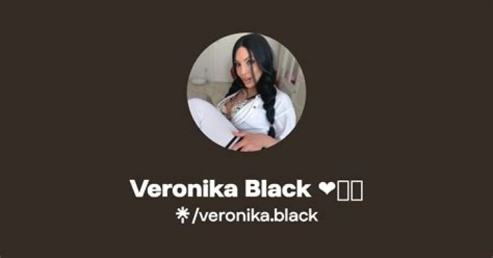 Veronika Black - Bio, Age, Wiki, Facts and Family